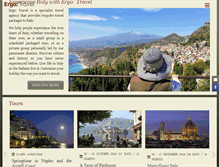 Tablet Screenshot of ergo-travel.com